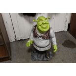 A LARGE SHREK ADVERTISING / SHOP DISPLAY FIGURE, APPROX 61 CM