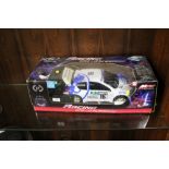 A BOXED MA RC RADIO CONTROLLED PEUGEOT 1/10 SCALE CAR - NOT CHECKED