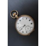 AN A,W.C CO EMPRESS OPEN FACED MANUAL WIND POCKET WATCH, Dia 5 cmCondition Report:working capacity