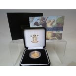 A 2007 GOLD PROOF SOVEREIGN COIN, boxed and with certificate / booklet, number 9542