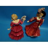 TWO ROYAL DOULTON FIGURINES 'JENNIFER AND PATRICIA'