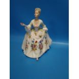 A ROYAL DOULTON FIGURINE 'DIANA'