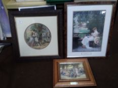 A SMALL QUANTITY OF ASSORTED PICTURES AND PRINTS