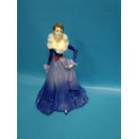 A COALPORT FIGURINE 'ANNE'