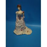 A ROYAL WORCESTER FIGURINE 'THE GOLDEN JUBILEE BALL'