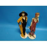 TWO ROYAL DOULTON FIGURINES 'ANNABELL AND STEPHANIE