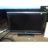 A SONY BRAVIA FLATSCREEN TV 32 INCH WITH REMOTE