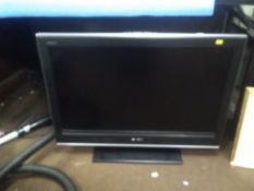 A SONY BRAVIA FLATSCREEN TV 32 INCH WITH REMOTE