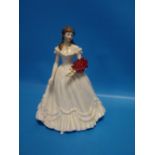 A ROYAL WORCESER 'FIGURINE OF THE YEAR 2000'