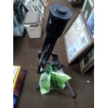 CELESTRON POWER SEEKER 70AZ TELESCOPE, D 70MM, FL 700MM, F/10, WITH SPARE LENSES, INSTRUCTIONS AND