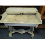 A VICTORIAN PAINTED WASHSTAND W-95 CM