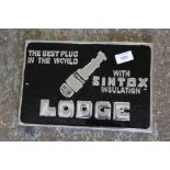 ***AN ALUMINIUM LODGE PLAQUE**