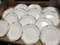 A TRAY OF ROYAL ALBERT HARTINGTON SIDE PLATES