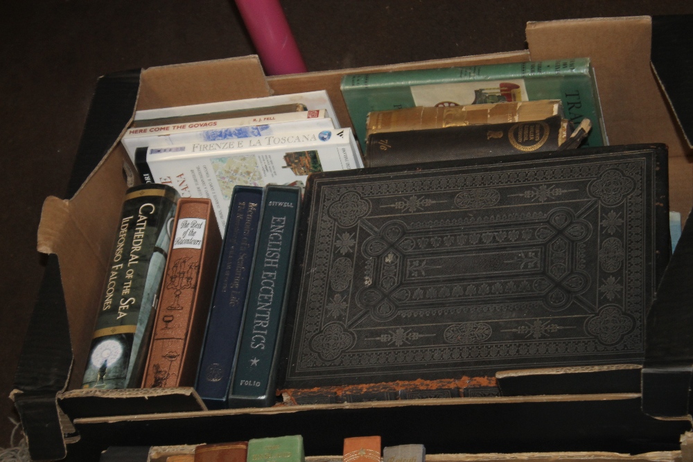 FIVE BOXES OF BOOKS, to include Antiquarian and Folio Society - Image 3 of 5