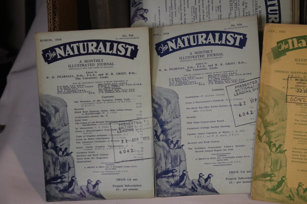 NATURALIST 1915-34, a monthly illustrated journal principally for the North of England, a complete - Image 5 of 5