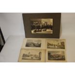 A SMALL COLLECTION OF MIDLAND INTEREST ENGRAVINGS to include Bewdley, Stourport, and a photograph of