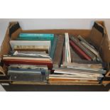 STAFFORDSHIRE INTEREST BOOKS two trays to include 'A History of the North Staffordshire Hounds and