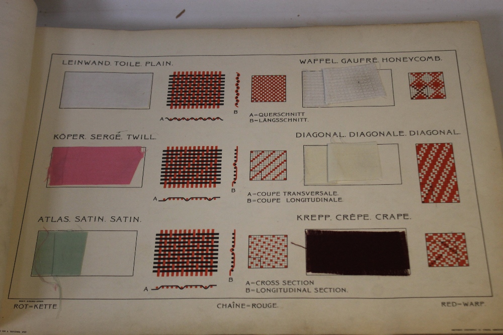 LARGE BOOK OF TEXTILE DESIGNS', edited by Franz Donat c.1910 - Image 3 of 5