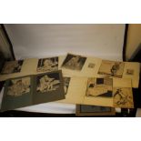 A COLLECTION OF FIVE ORIGINAL WORLD WAR TWO SCRAPBOOKS, mainly Russian and German interest newspaper