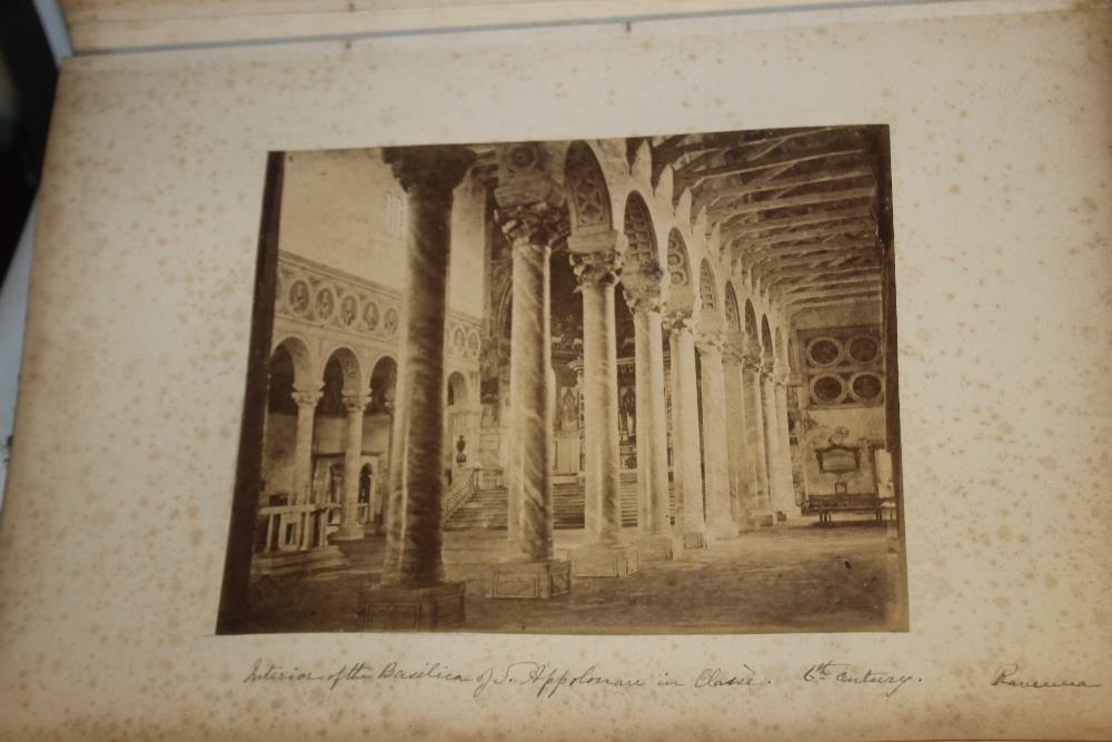 TWO ALBUMS OF PHOTOGRAPHS MAINLY TOPOGRAPHIC, to include Monte-Carlo, Bologna etc. - Image 2 of 6