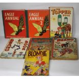 VINTAGE ANNUALS to include 'The Dandy Monster Comic' 1950, 'The Beano Book' 1951, 'The Beano Book'