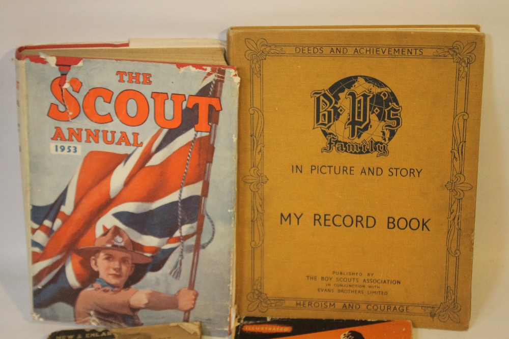 SCOUTING INTEREST BOOKS to include 'The Scout Annual' 1953, 'B.P.'s Family In Picture and Story My - Image 2 of 3