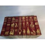 FOLIO SOCIETY - R. S. SURTEES SOCIETY FACSIMILE EDITIONS, published 1981, 9 volumes in gold coloured