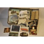 A COLLECTION OF MIXED POSTCARDS, LOOSE AND IN ALBUMS, VARIOUS SUBJECTS, to include Transport,