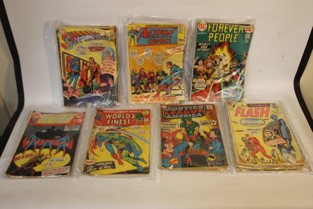 DC COMICS 1970S 'SUPERMAN' #228, #236, #242, #245, #252, #255, #258, #260, 'Action Comics', #389, #