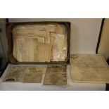 A QUANTITY OF ANTIQUE MAPS, mainly 19th century to include county maps by C. Smith, J. Cary,