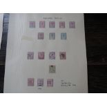 STAMPS - LEEWARD ISLANDS small range with 1890 set 5/= (A) few K.Ed, 1935 Jubilee etc