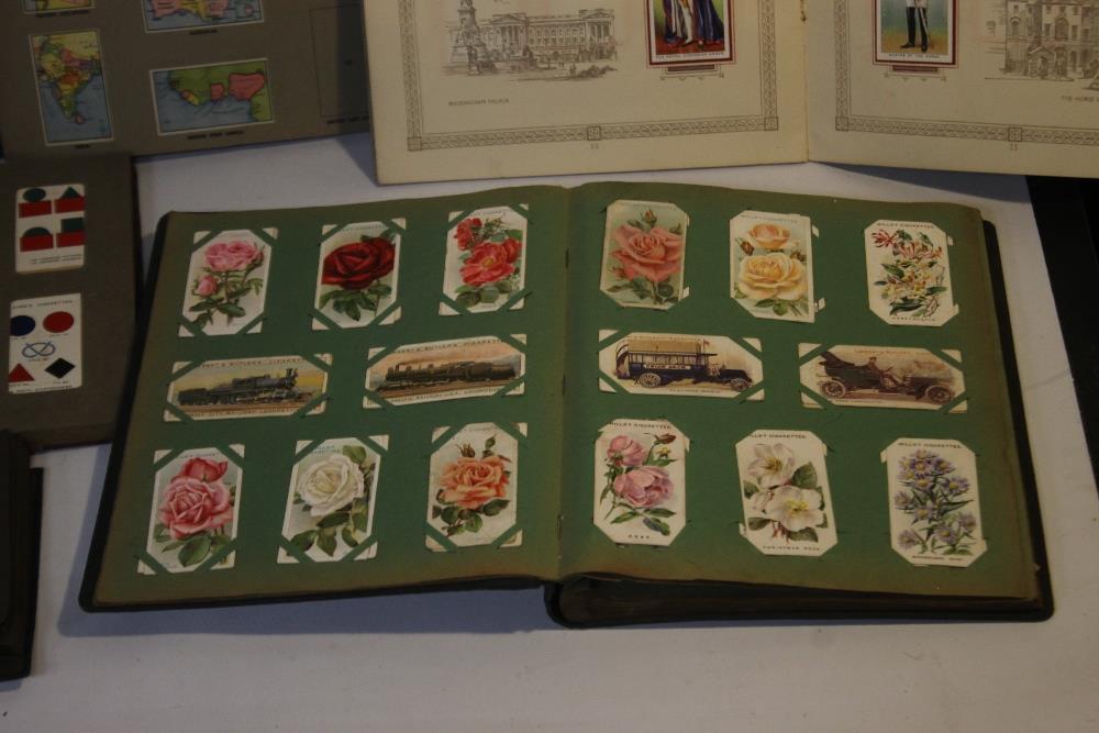 A COLLECTION OF CIGARETTE CARDS IN VARIOUS ALBUMS, to include a small quantity of silks of British - Image 5 of 6