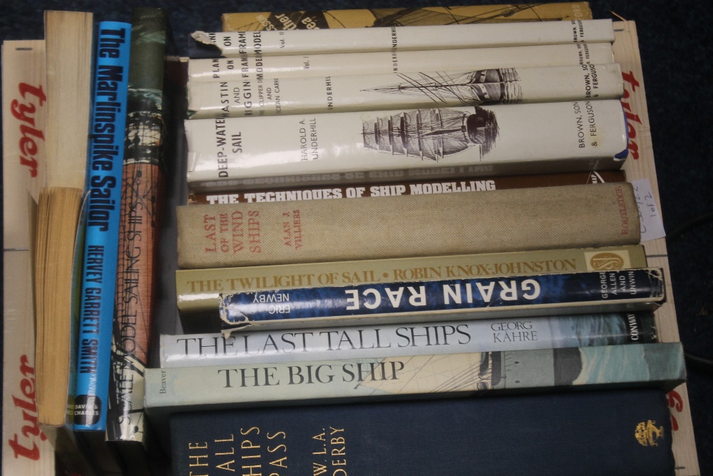 SHIPS, SAILING INTEREST BOOKS to include 'The Tall Ships Pass' by W. L. A. Derby, Jonathan Cape - Image 4 of 4