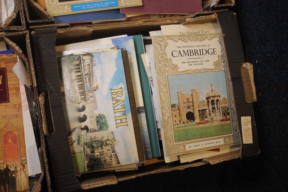 SIX BOXES OF COUNTRY HOUSE GUIDES, CASTLES, CATHEDRALS ETC. - Image 5 of 5