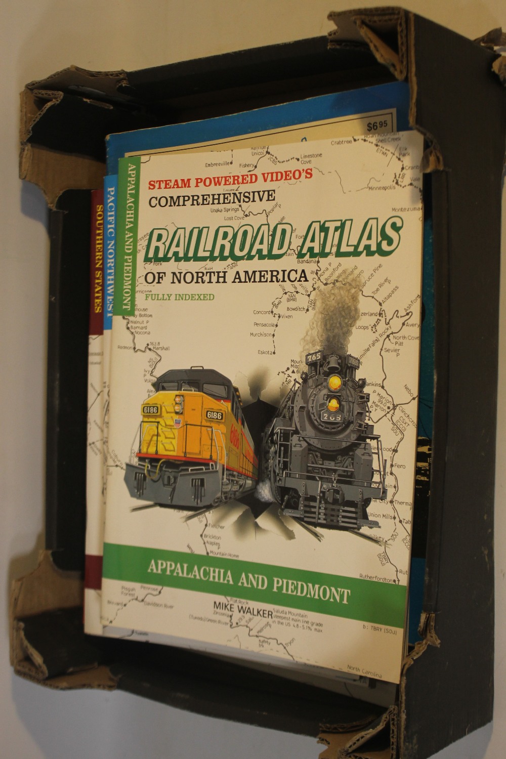 A QUANTITY OF 'SPV'S RAILROAD ATLAS OF NORTH AMERICA' by Mike Walker (15) together with '1948 - Image 2 of 3