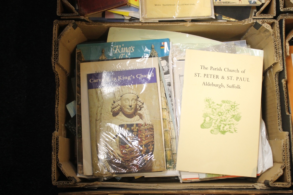 SIX BOXES OF COUNTRY HOUSE GUIDES, CASTLES, CATHEDRALS ETC. - Image 3 of 5