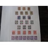 STAMPS - GREAT BRITAIN K.Ed 7th RANGE TO £1 (2) MAINLY FU WITH LARGE RANGE SHADES