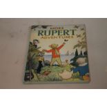 MORE RUPERT ADVENTURES' 1943, softback Daily Express publication, rare wartime issueCondition