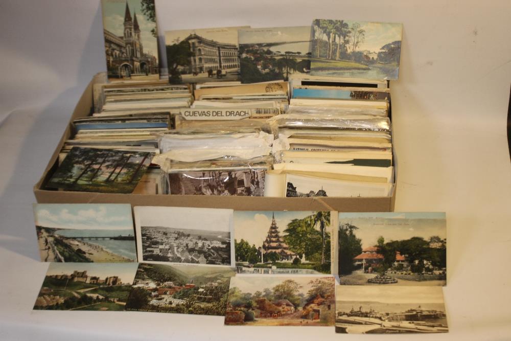 A COLLECTION OF MIXED VINTAGE POSTCARDS BRITISH AND CONTINENTAL SUBJECTS, to include Transport,