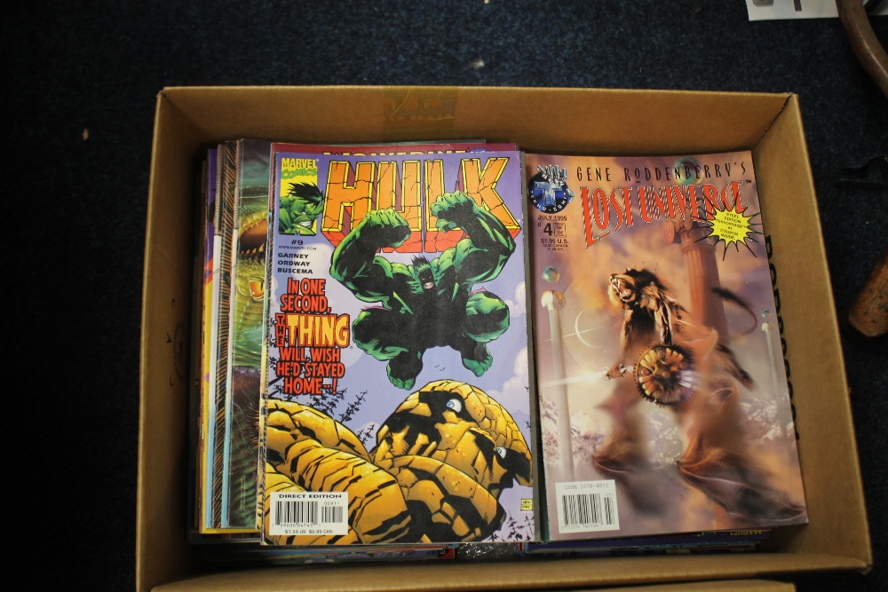 TWO BOXES OF ANNUALS to include Beano, Dandy, Fantastic Four etc. together with a box of mainly - Image 2 of 4