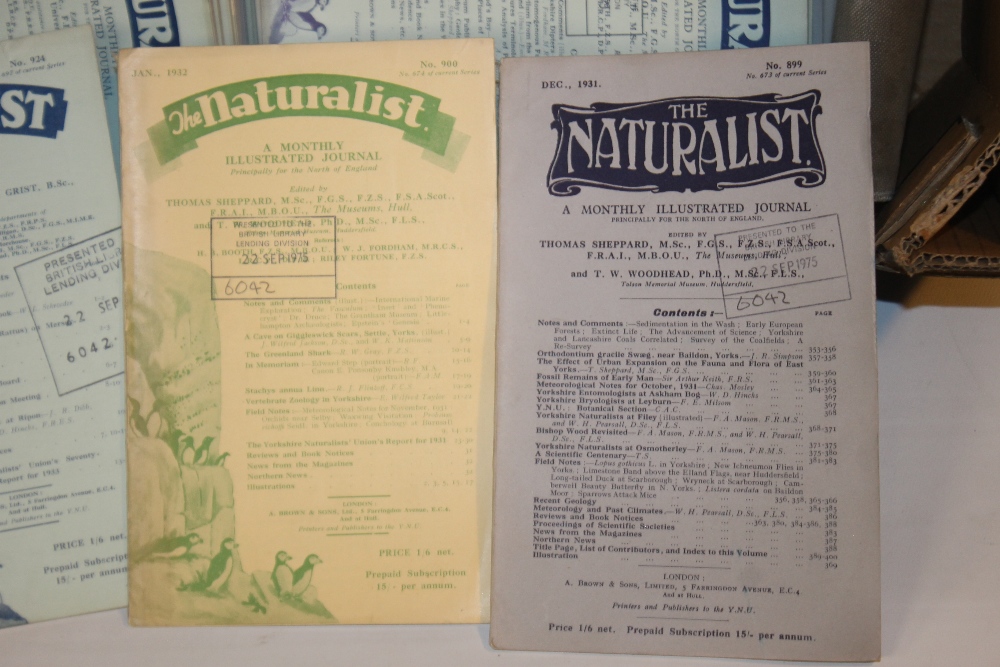 NATURALIST 1915-34, a monthly illustrated journal principally for the North of England, a complete - Image 4 of 5