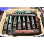 A COLLECTION OF PLASTIC MODEL TRAINS (11)