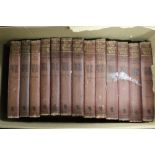 THIRTEEN VOLUMES OF THE GREAT WAR BOOKS BY H W WILSON