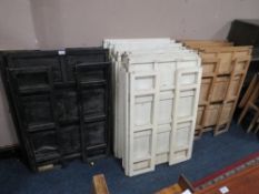 A LARGE QUANTITY OF FOLDING SHELVES APPROX 13