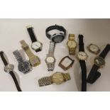 A BAG OF ASSORTED WRISTWATCHES