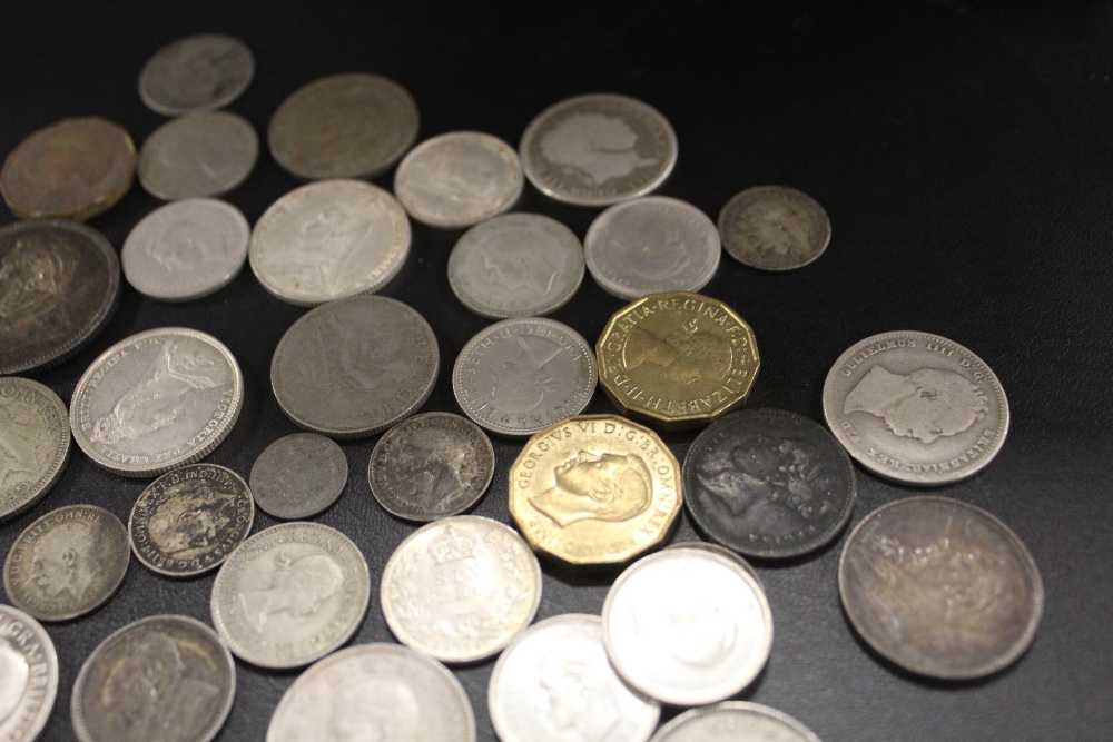 A QUANTITY OF MOSTLY ANTIQUE BRITISH AND WORLD COINS TO INCLUDE VICTORIAN SILVER EXAMPLES - Image 2 of 7