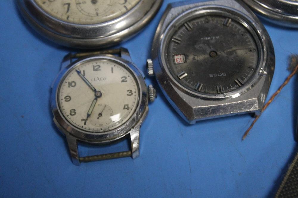 A SMALL TIN OF WATCHES - Image 4 of 5