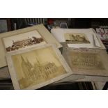 A COLLECTION OF ASSORTED ENGRAVINGS TO INCLUDE BUILDINGS, PORTRAITS ETC (2794, 2795)