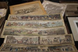 A QUANTITY OF ENGRAVINGS TO INCLUDE HORSE RELATED (5224)