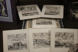 ETCHINGS BY J. G. STRUTT, LITHOGRAPH BY CHARLES MONTGUE, ENGRAVINGS FROM ROBERT PLOT 1686 ETC (